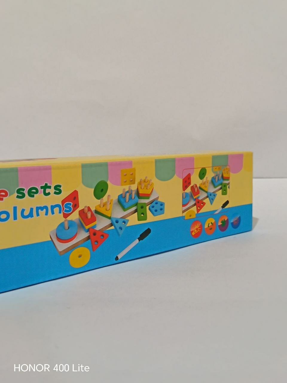 Развивающая игрушка для детей 3+ "FIVE SETS" с меркером в комплекте — фото 1