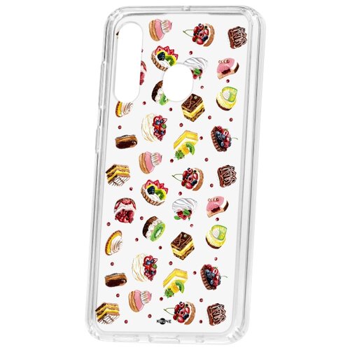 фото Чехол на samsung galaxy a60 2019 kruche print cake