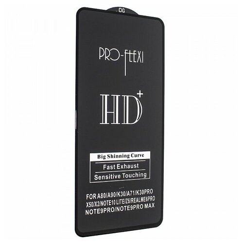 Защитное стекло Pro-Flexi HD для Xiaomi Redmi Note 9 Pro Black