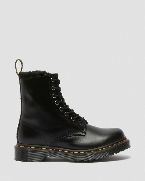 Ботинки берцы Dr. Martens, размер 6, черный