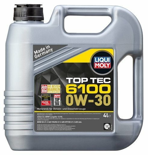 Моторное масло LIQUI MOLY Top Tec 6100 0W-30 4l