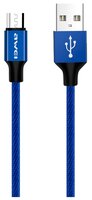 Кабель Awei USB - microUSB (CL-50) 1 м черный