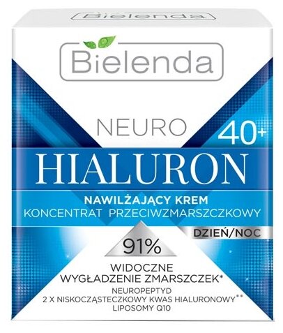 Крем Bielenda Neuro Hialuron увлажняющий 40+, 50 мл