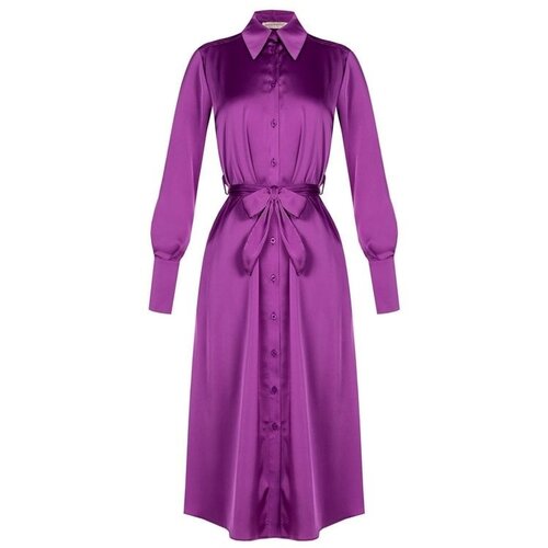 Платье Rinascimento, свободный силуэт, размер L, фиолетовый