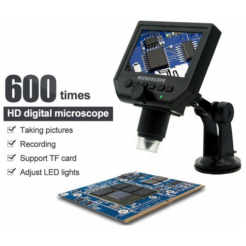 USB видеомикроскоп Best G600 с экраном 4.3