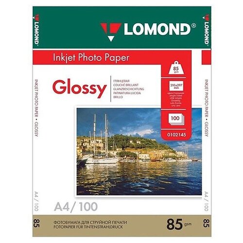 Бумага Lomond A4 Photo Paper 0102145 85 г/м², 100 л, белый