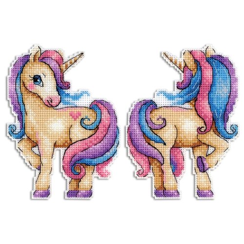 фото Жар-птица набор для вышивания волшебный единорог 9 x 12 см (р-317)