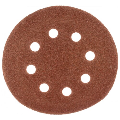 Круги шлифовальные на велюровой основе (8 отверстий; Р60) GROSSMEISTER 011105060