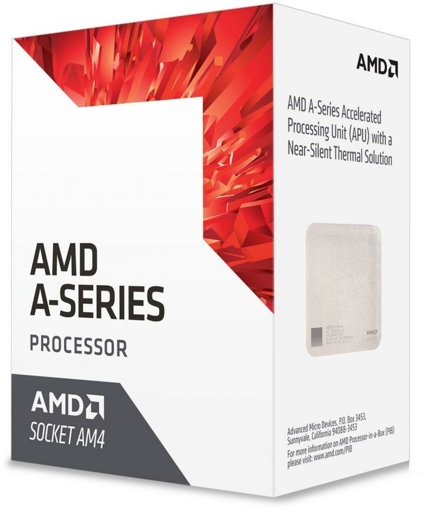 Процессор AMD A6 9500E, SocketAM4 BOX [ad9500ahabbox] - фото №7