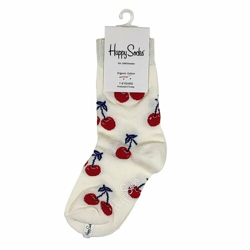 Носки Happy Socks, размер 32/35, розовый, белый