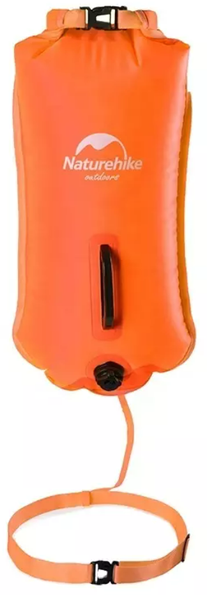 Гермомешок Naturehike 28L inflatable waterproof bag Orange