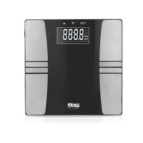 Умные цифровые напольные весы EXACT WEIGHT/Диагностика параметров тела/От 5 до 180 кг/KD-7018