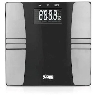 Весы напольные электронные /Умные стеклянные смарт-весы /Диагностика параметров тела/KD-7018 - фотография № 1