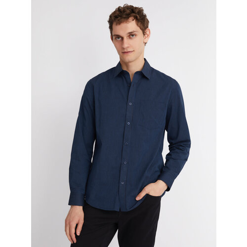 Рубашка Zolla, размер XL, синий