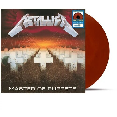 Metallica - Master Of Puppets LP (виниловая пластинка) (красный винил)