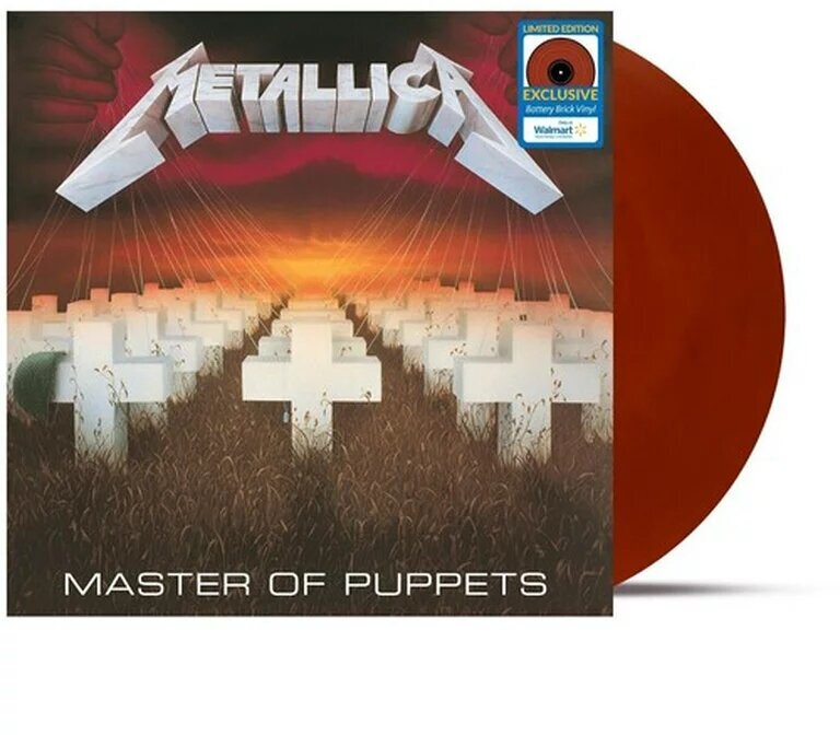 Metallica - Master Of Puppets LP (красный винил)