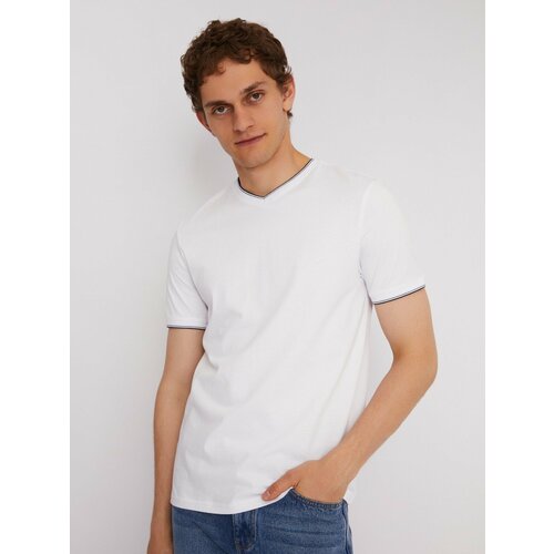 фото Футболка zolla, размер s, белый