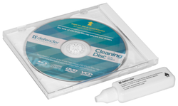 Набор Defender Cleaning Disk CLN 36903 Optima чистящий диск CD/DVD+чистящая жидкость для оптики