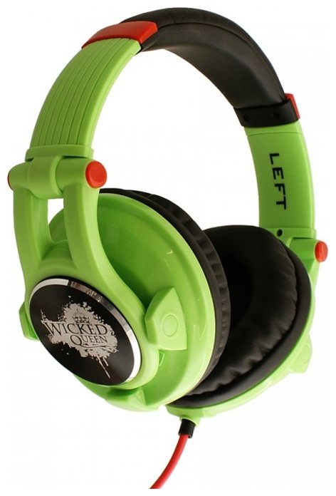 Проводные наушники Fischer Audio Wicked Queen, green