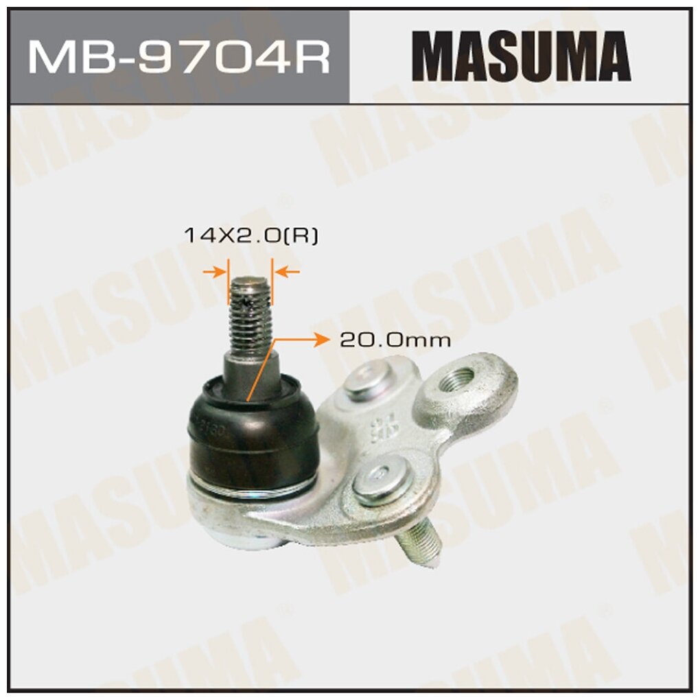 Шаровая опора Honda Civic (FD, FA, FN, FK) Sedan/Hetch. 06-12 MASUMA правая