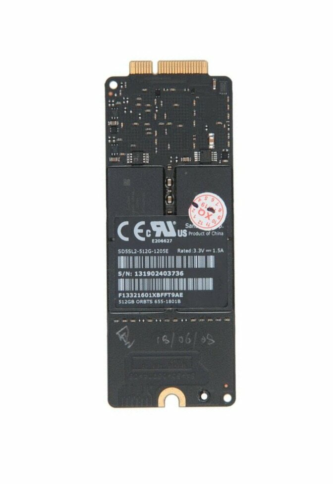 SSD drive / SSD накопитель 512Gb SD5SL2-512G-1205E для iMac 21.5 27 A1418 A1419 для MacBook Pro 13 15 Retina A1398 A1425