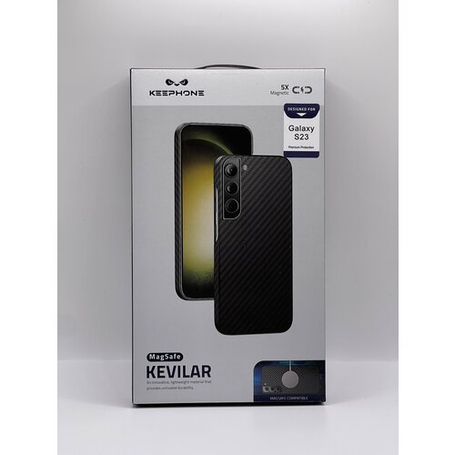 Чехол keepHone Kevlar с MagSafe на Samsung Galaxy S23