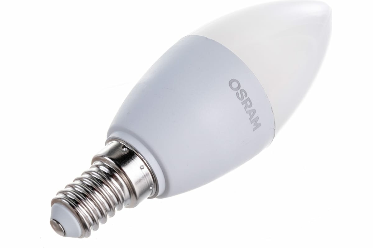 Лампа светодиодная OSRAM LED Value LVCLB60 840, E14, B60, 7 Вт, 4000 К - фотография № 5