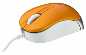 Компактная мышь Trust Nanou Retractable Micro Mouse Orange USB