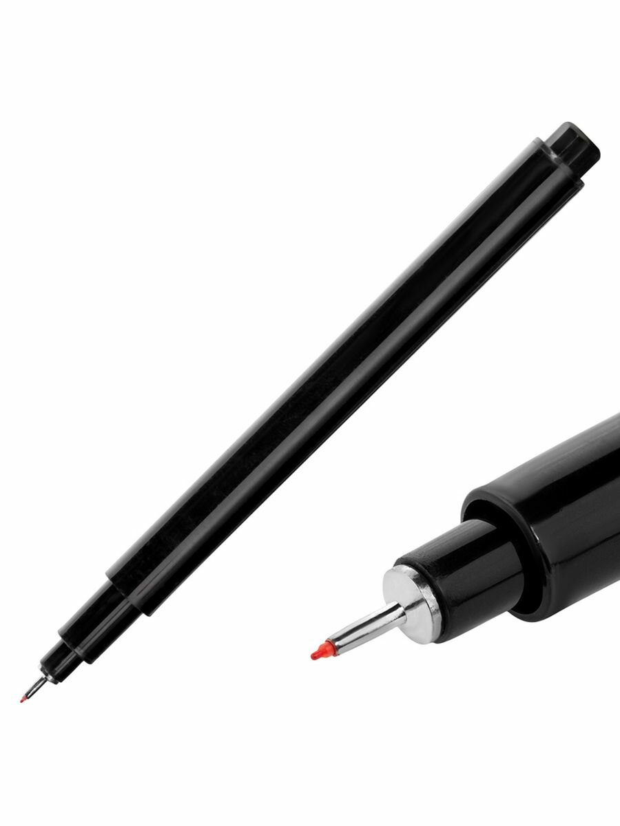 Ручка для дизайна ногтей (рапидограф), Д520-50, 02 Красная, IRISK Professional, 4680379213704
