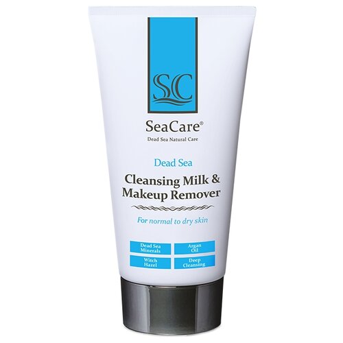 SeaCare Очищающее молочко и средство для снятия макияжа с минералами Мертвого Моря, 150мл.