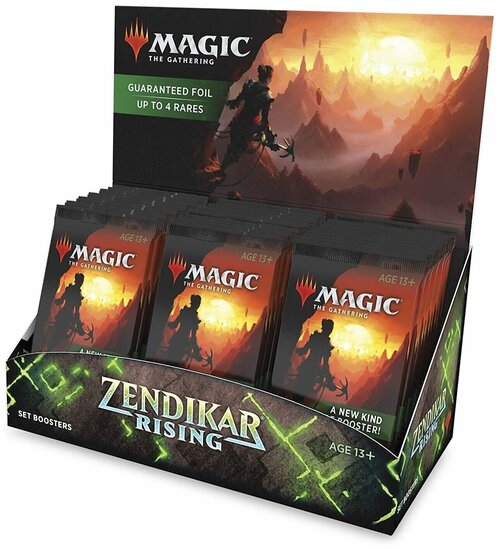 MTG: Дисплей сет-бустеров издания Zendikar Rising на английском языке