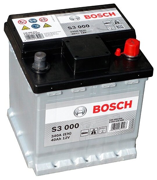   S3 [12v 40ah 340a B13] Bosch . 0092S30000