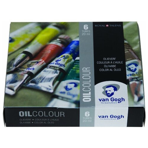 фото Van Gogh Масляные краски Oil Colour Стартовый 6 цветов 20 мл (02821406)