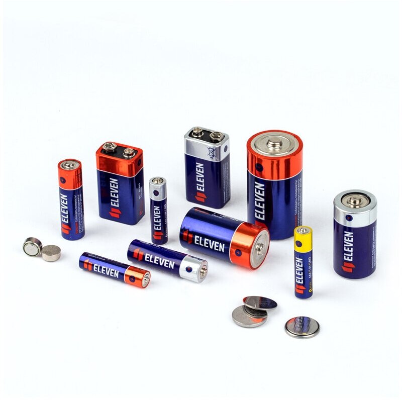 Батарейки AAA мизинчиковые 4 штуки солевые 1,5V Eleven / Батарейка LR03 для часов, весов, фотоаппарата