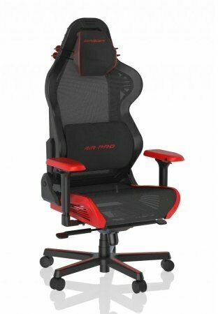 Игровое компьютерное кресло DXRacer AIR/D7200/NR черно-красное