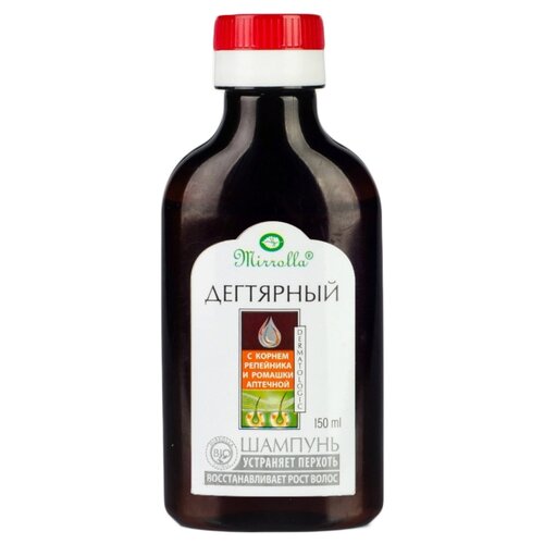 фото Mirrolla шампунь дегтярный с