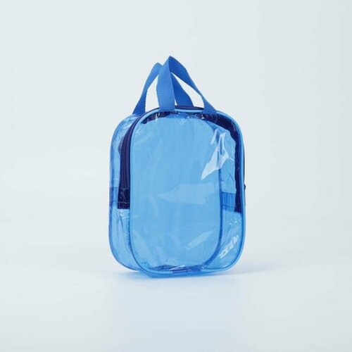 фото Косметичка голубой нет бренда