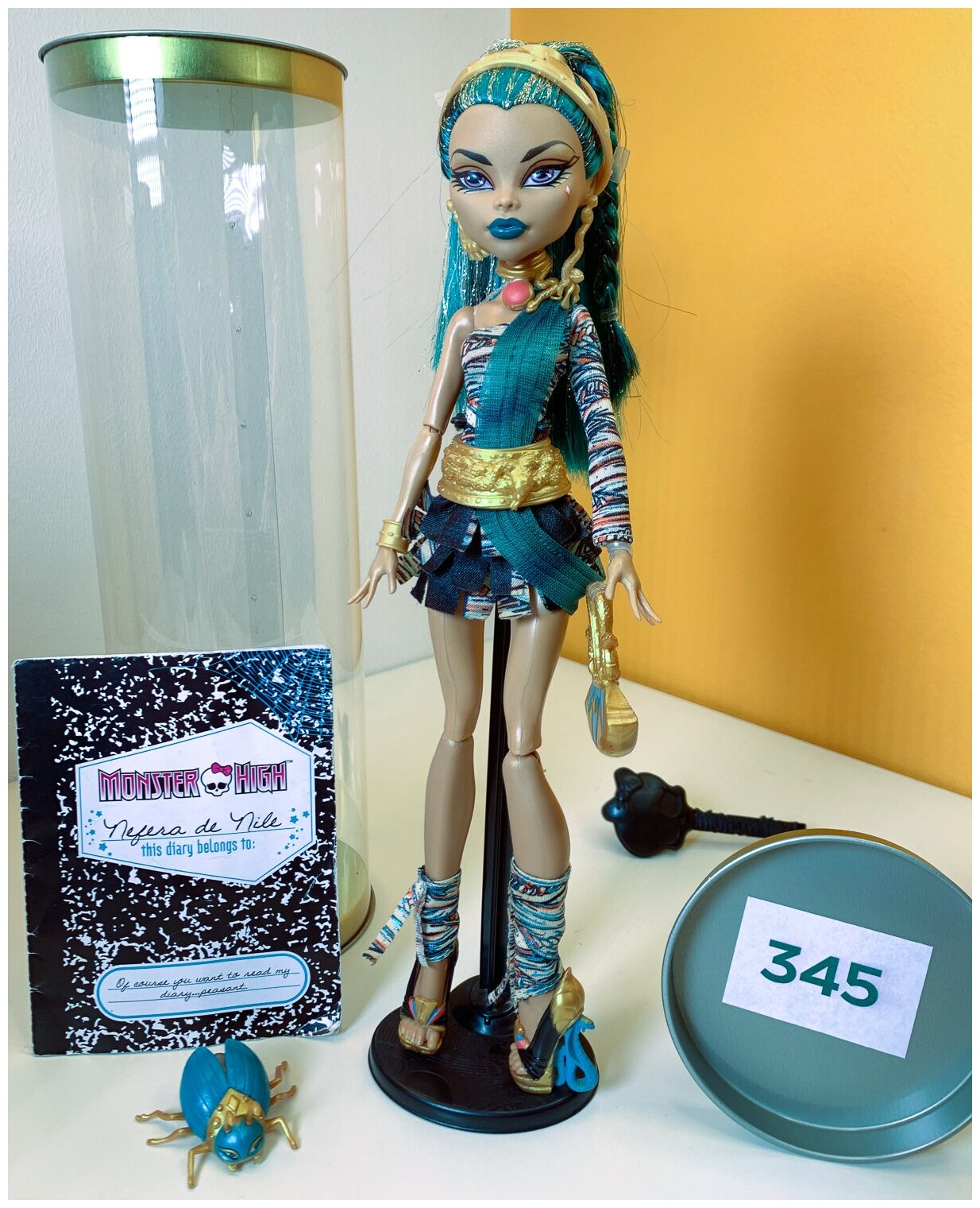 Кукла Монстер Хай Нефера Де Нил бейсик, Monster High Basic Nefera De Nile