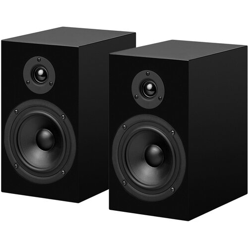 виниловый проигрыватель с колонками pro ject set jukebox s2 speaker box 5 s2 eucalyptus Аудиосистема PRO-JECT Speaker Box 5 Black