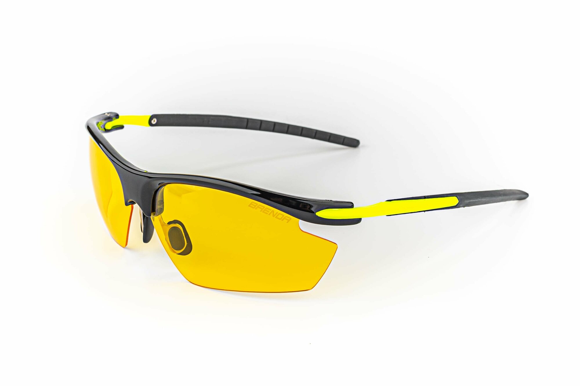 Солнцезащитные очки BRENDA мод. 19222 C2 black-yellow