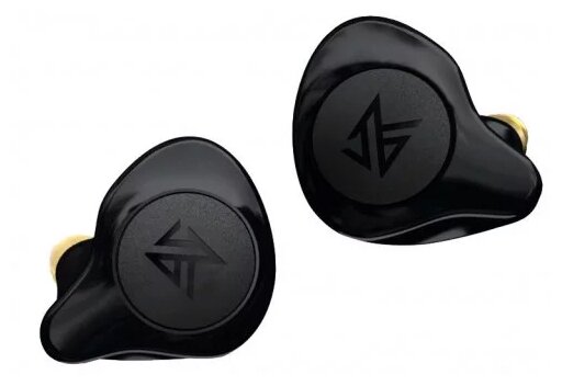 Наушники KZ-S2 TWS профессиональная гибридная Bluetooth-гарнитура, ACC HD, сенсорное управление с шумоподавлением, с микрофоном – черные
