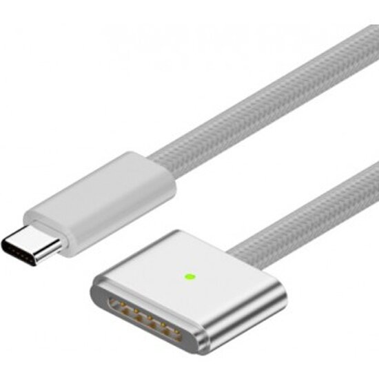 Кабель для зарядки Ks-is USB-C M Magsafe 3 F (KS-806gen3-W-3) 3м белый