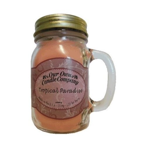 Our Own Candle Company / Свеча большая в стеклянной банке Райский остров Island Paradise