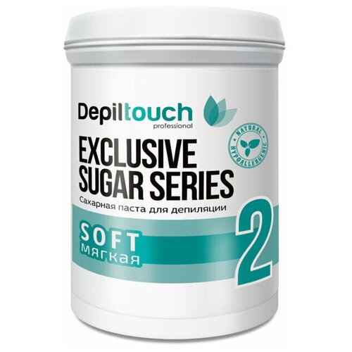 паста для депиляции depiltouch professional сахарная паста для депиляции 4 плотная depilatory sugar paste Depiltouch Паста для шугаринга №2 мягкая 1600 г мягкая