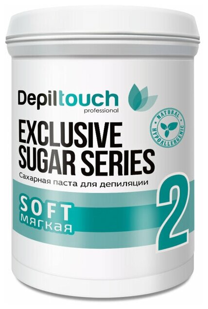 Depiltouch Паста для шугаринга №2 мягкая 1600 г