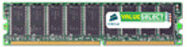 Оперативная память Corsair 1 ГБ DDR 400 МГц (VS1GB400C3)