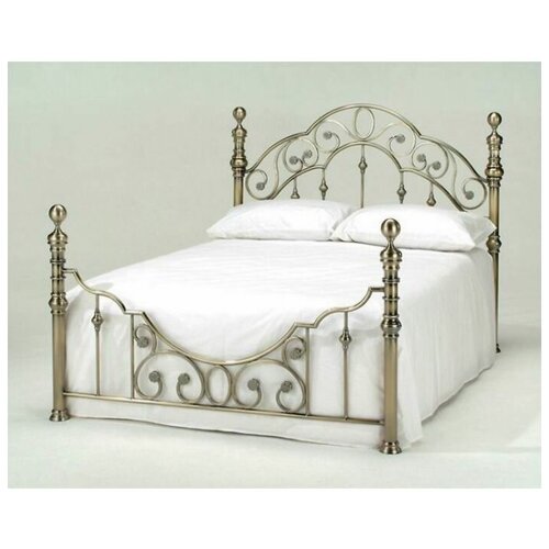 Кровать Victoria 140х200 см Antique Brass