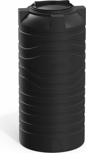 Емкость 300 литров Polimer Group N 300 для воды/ топлива, цвет черный - фотография № 5
