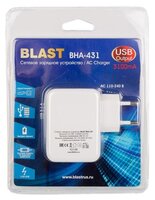 Сетевая зарядка BLAST BHA-431 белый