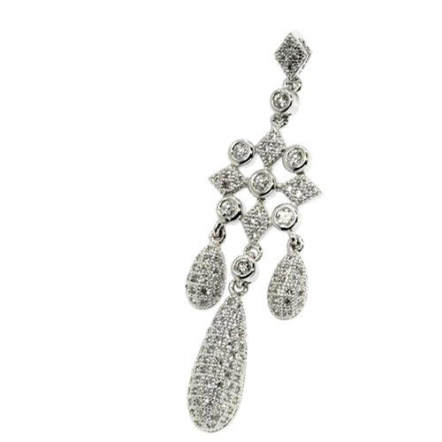 фото Element47 подвеска из серебра 925 пробы с кубическими цирконами pv30727clrh00_pd_wg